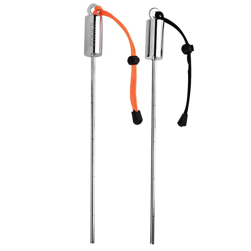

Stainless Steel Scuba Diving Point Rod Scuba Dividing Stick Pointer Rod with Lanyard Underwater Water Sports Pool & Accessories