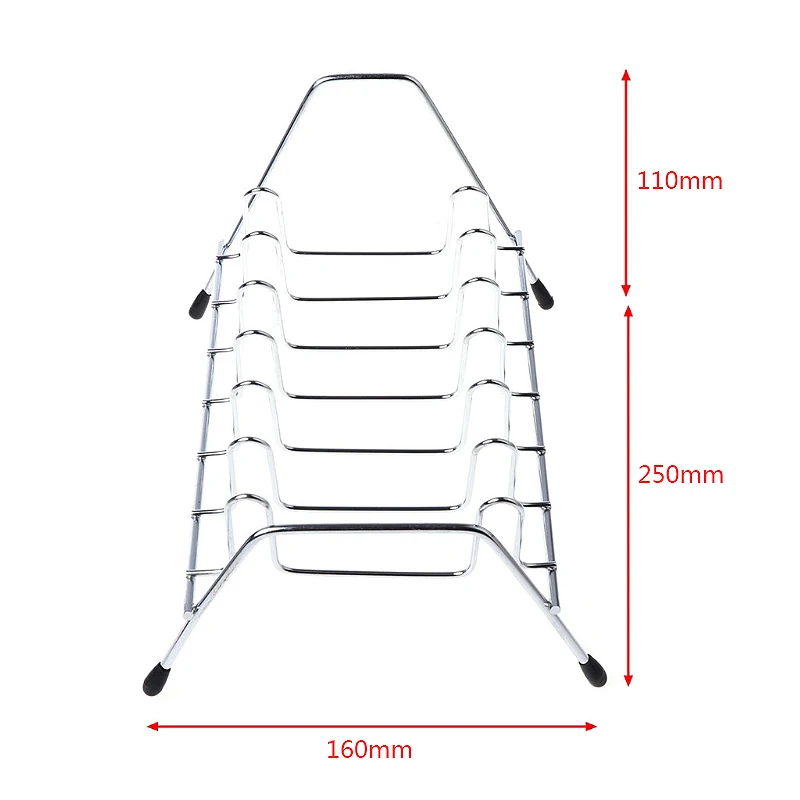 Промо-акция! Домашний Нержавеющая сталь вертикальный тарелка сушилка для слива воды держатель для хранения