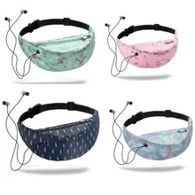 Fanny Pack Bum Bag Sling Chest Storage Bags Waist Wallet Belt Travel Sport Running Pouch earphone hole bag casual canvas unisex sports running bum bag fanny pack men women travel waist bags phone zip belt pouch wallet