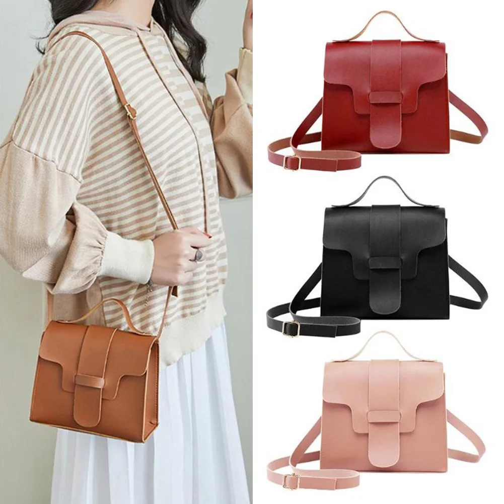

2018 New Korean Style Small Handbags Vintage Soft Leather Women's Shoulder Bag Retro Mini Messenger Bag Phone Bag Sac a main