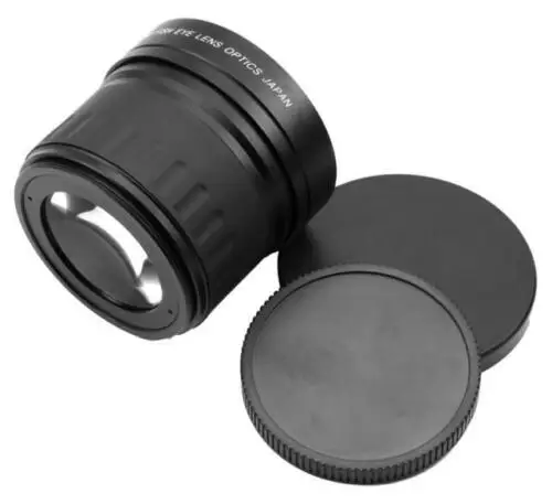 JINTU 52 мм 0.21x супер высокая Разрешение типа «рыбий глаз» Широкий формат объектива для Nikon D7500 D7200 D5500 D5600 D3400 D3300 D90 D80 D800 Камера