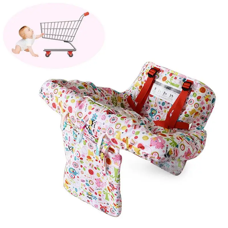 Multi functional Baby Children Folding Shopping Cart Cover Baby Soft