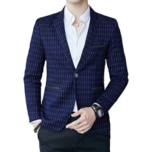 

Mens Striped Suit Jackets, Fashion Business Casual Jacket Man, Blue,Black , Light Blue, Men Blazer Coat , Size S-3XL