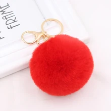 Hot sale Tassel Pompom Car Key Ring Pendant Fur Ball Keychain Rabbit Fur Plush Fur Key Chian POM POM Keychain Hot sale Tassel Pompom Car Key Ring Pendant Fur Ball Keychain Rabbit Fur Plush Fur Key Chian POM POM Keychain