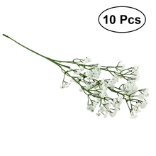 10 шт. Gypsophila свадебные декоративные цветы букеты невесты белые цветы