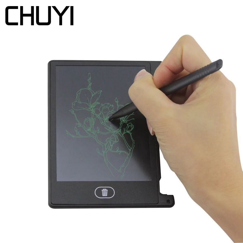 

CHUYI 4.4 Inch LCD Writing Tablet Mini Digital Electronic Art Notepad Ultra Thin Handwriting Pad Memo Drawing Board For Kids