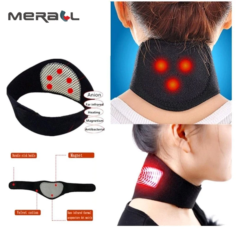 neck massager Self heating neck massage pain relieve neck warmer guard