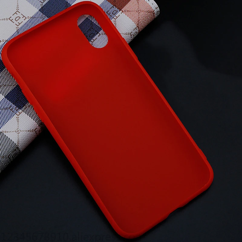 ТПУ чехол для iphone 6 мягкий силиконовый 7 Чехол S 8 Plus 5 5S se X XS милый конфетный
