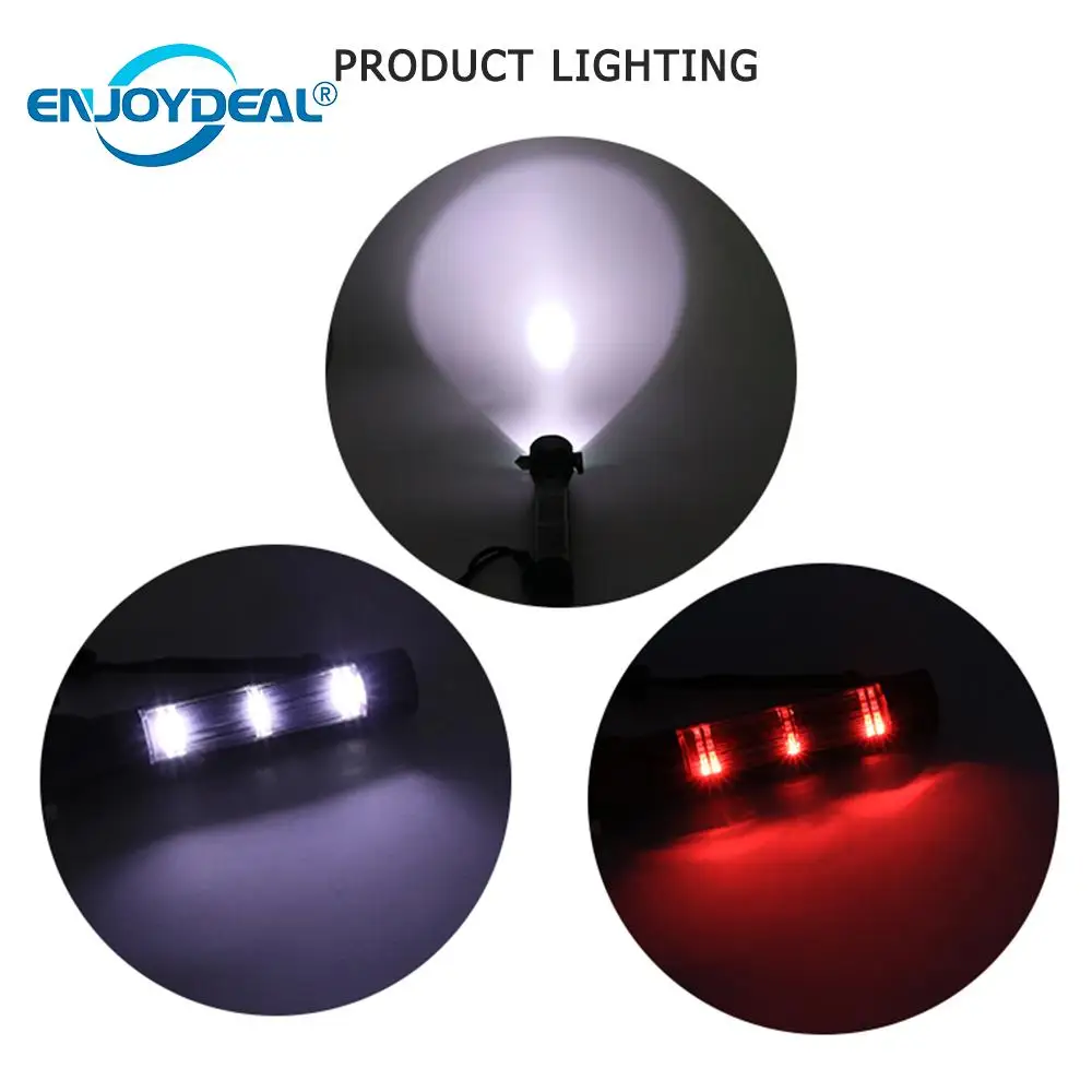 

9 in 1 Solar Power LED Flashlight Hammer Torch Light With Power Bank 18650 battery Magnet Survival Tool Camping Emergency Light