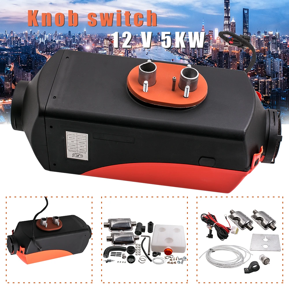 Warm Winter 4 Holes 5KW Air Diesel Fuel Heater Planar For trucks Van