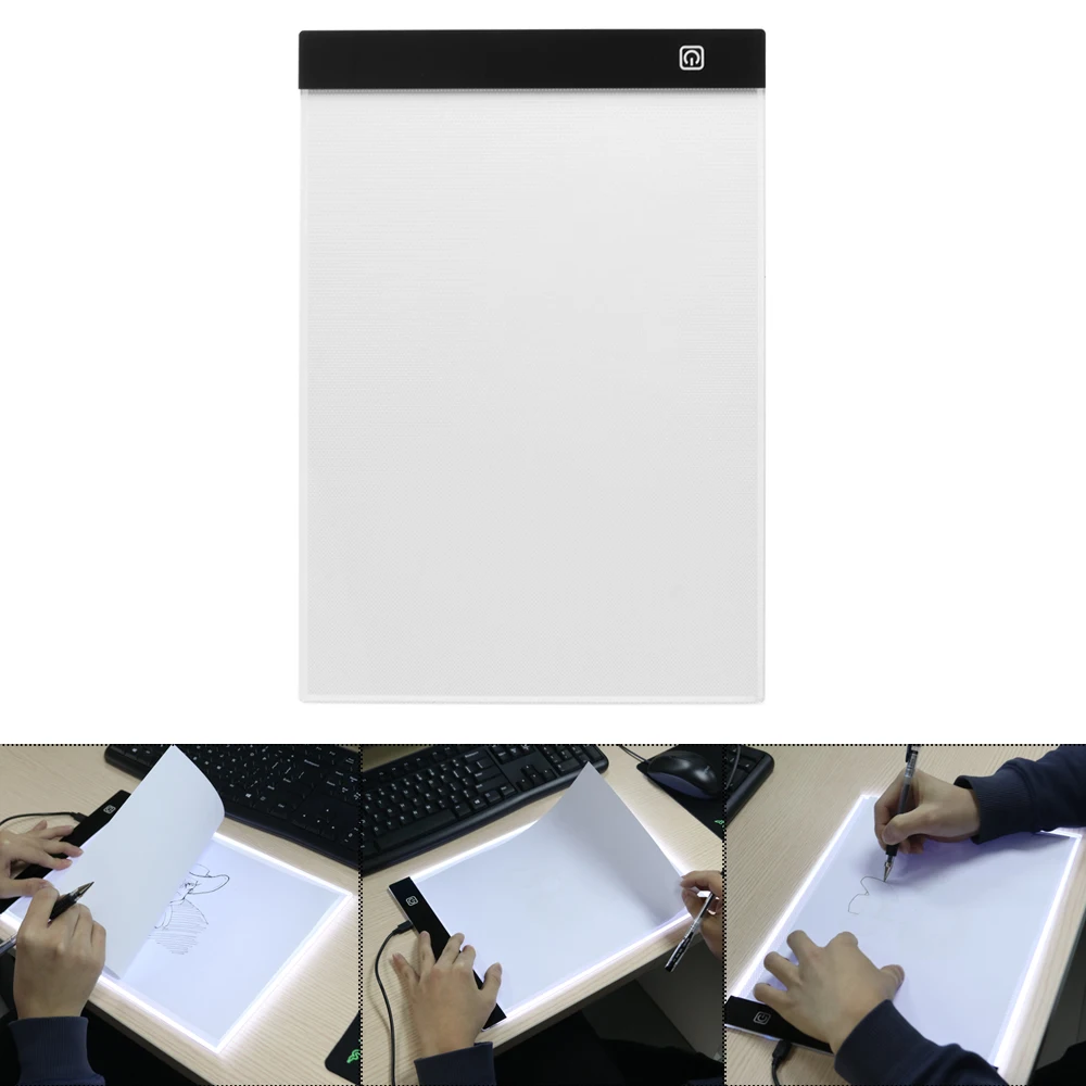 USB LED A4 светодиодный шаблон доска копия художественный Рисунок трафарет