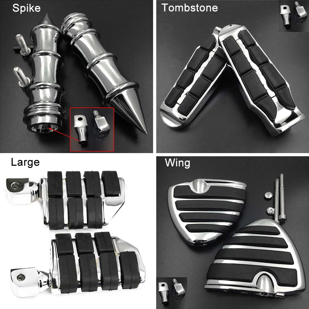 Details about / 04 Honda VTX1300 C R S T Rear Left Passenger Foot Peg Rest