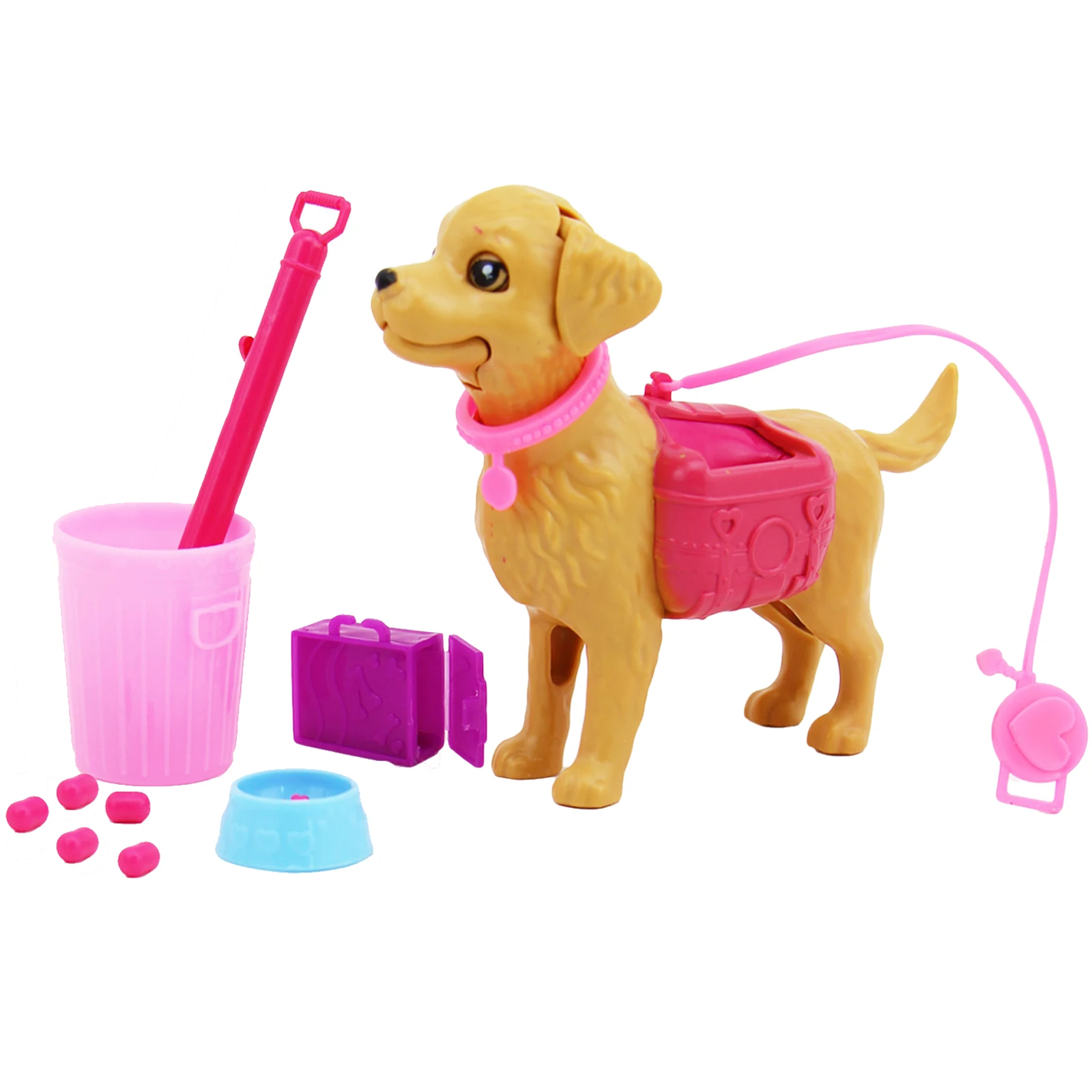 1 Takim 1 6 Bebek Evi Aksesuarlari Mini Plastik Kopek Pet Ekipmanlari Acik Kombinasyonu Barbie Bebek Oyuncak Seti Dolls Accessories Aliexpress