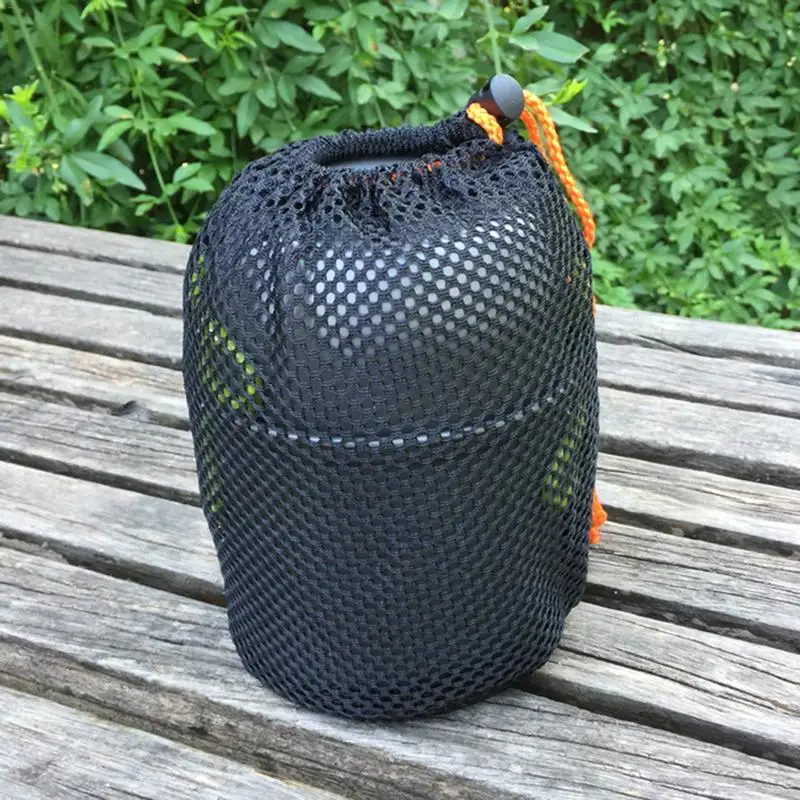 Utensilios de cocina Ultra ligeros para Camping juego de vajilla para exteriores senderismo Picnic Backpacking Camping vajilla olla para 1 o 2 Perso