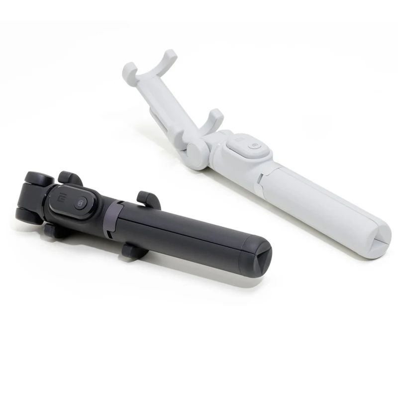 Baratos Xiaomi Tripode Selfie Stick plegable Tripe mi monopié obturador trípode Selfi Bluetooth inalámbrico IOS Android teléfono pegatina