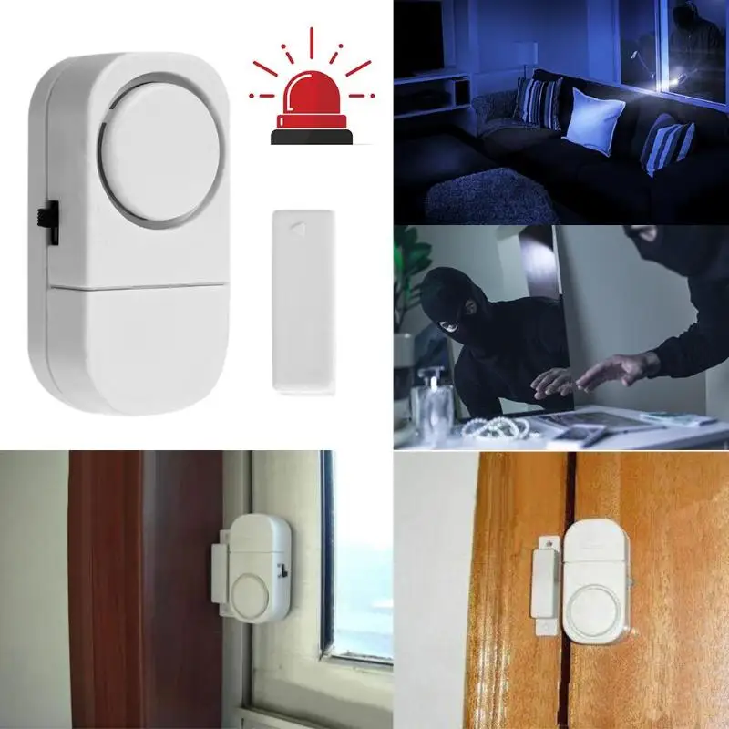 

Golden Security 90dB Wireless Home Window Door Burglar Security Alarm System Magnetic Sensor for Home Security System