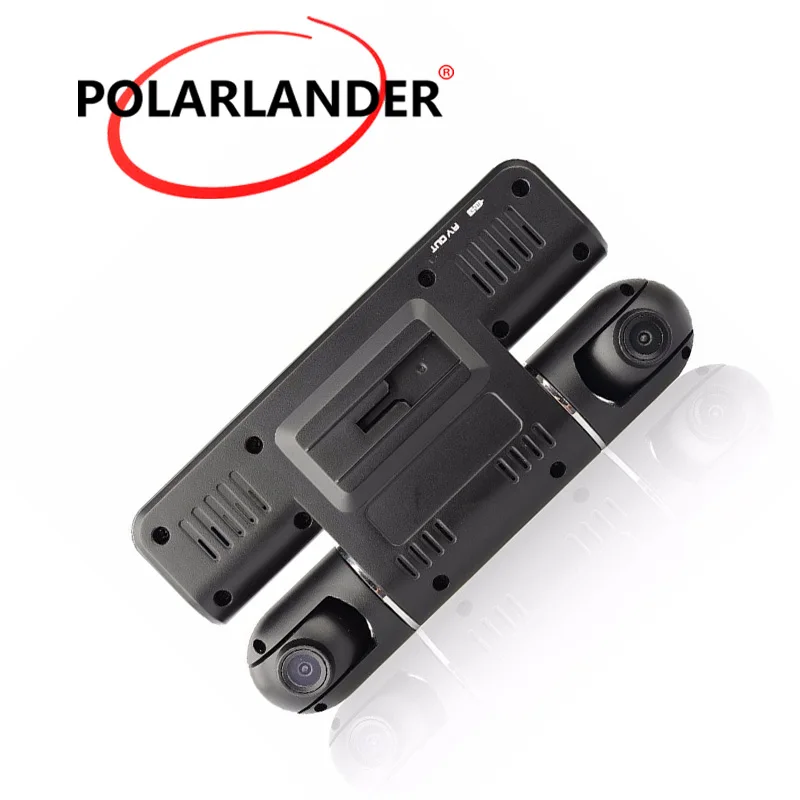 

360 Degree Dash Cam i4000 Car DVR Dual Lens Outside Inside both Recording Left 1080P Right 480P Driving Video Recorder