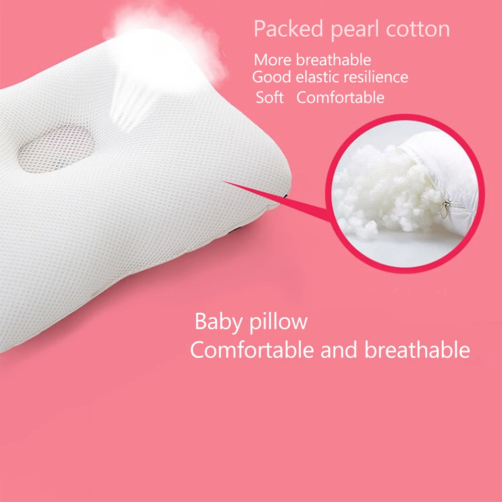 Детская формирующая Подушка для кормления, предотвращающая плоскую головку, детское постельное белье в горошек, вспомогательная Подушка для сна для новорожденных 0-24 месяцев