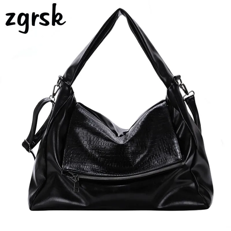 

Vintage Luxury Handbags Women Famous Brands Shoulder Bag Large Tote Crossbody Bags Hobo Soft Leather Ladies Big Handbag