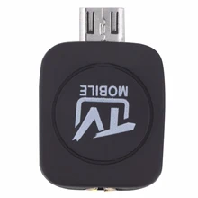 ТВ-палка микро-Usb Dvb-T мобильный ТВ-тюнер приемник с антенной для Android смартфона планшета ПК Hd tv Chromecast tv Stick