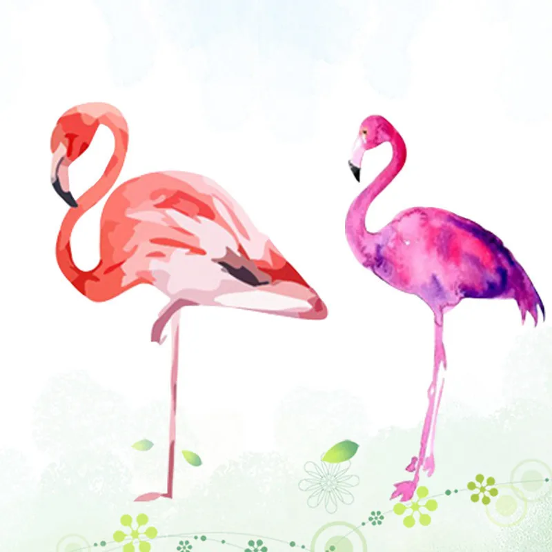 

NEW 1PCS Flamingo Image Temporary Tattoos Stickers Small fresh Waterproof Temporary Tattoo For Man Woman Fake Tattoo Stickers