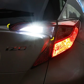 

My Good Car LED Bulbs Canbus OBC Error Free LED Backup Light LED Bulbs Car reverse lamp for Toyota C-HR 2016 - 2018 Car styling