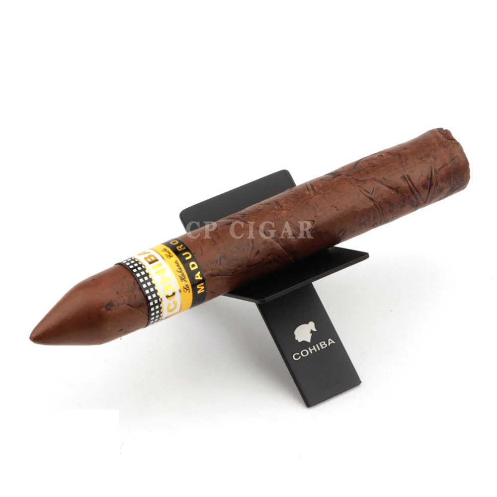 Пепельница для сигар GALINER и COHIBA стальная Складная подставка держатель черный