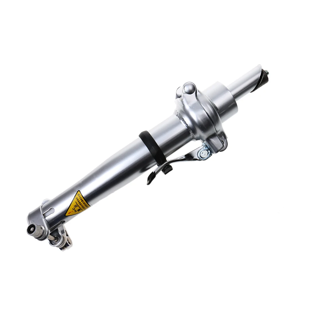 

Folding Bike Riser Stem Quick-Release Adjust Fit 22.2mm Handlebar White Adjustable Handle Bar Stem