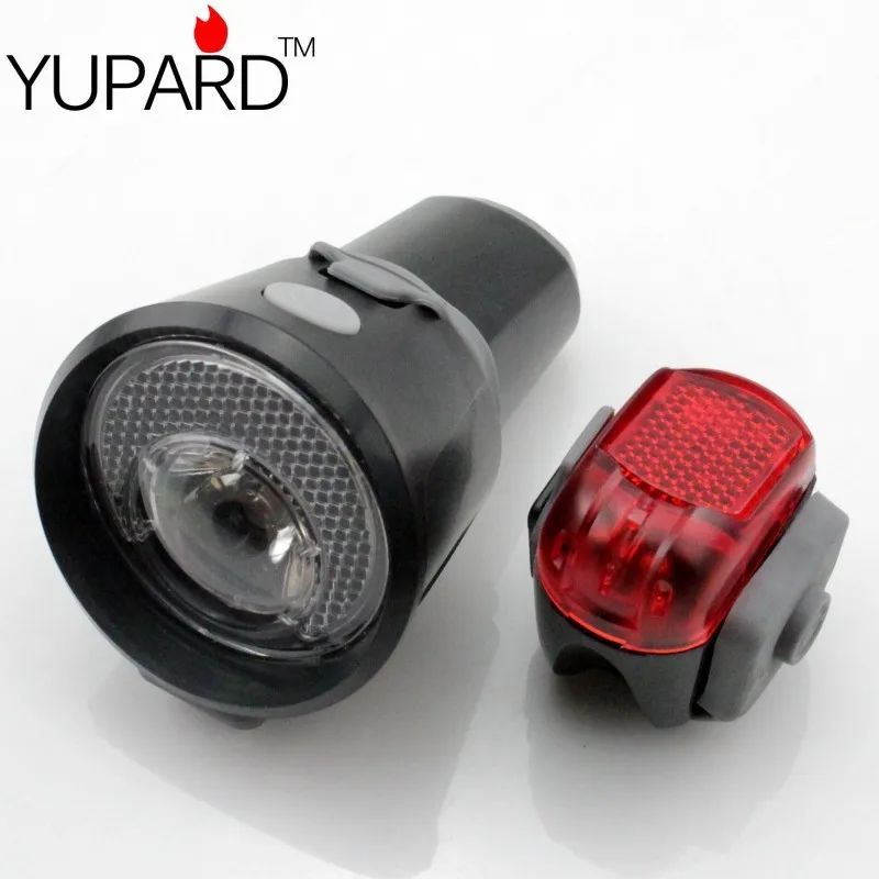 

YUPARD Bike Light lamp LED Bike headlight Tail Rear Light camping Lamp white light Red Flash Safety Caution