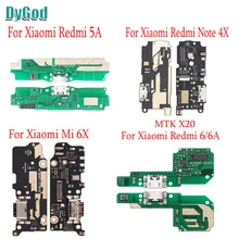 Плата с USB портом для зарядки Xiaomi Mi 6X Redmi 5A гибкий кабель док