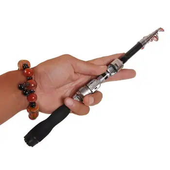 

1.0m-2.3m Mini Portable Telescopic Fishing Rod Spinning Carbon Fish Hand Fishing Tackle Sea Rod Fishing Pole