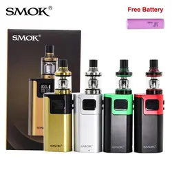 Оригинальный SMOK G80 Комплект 80 Вт TC мод с 2 мл спиральная ёмкость подходит 18650 батарея и SMOK G80 Vape комплект курение электронные сигареты