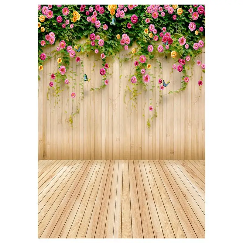 

Photo Studio Background Cloth 3D Floral Photography Backdrop Wall Props 90x150cm