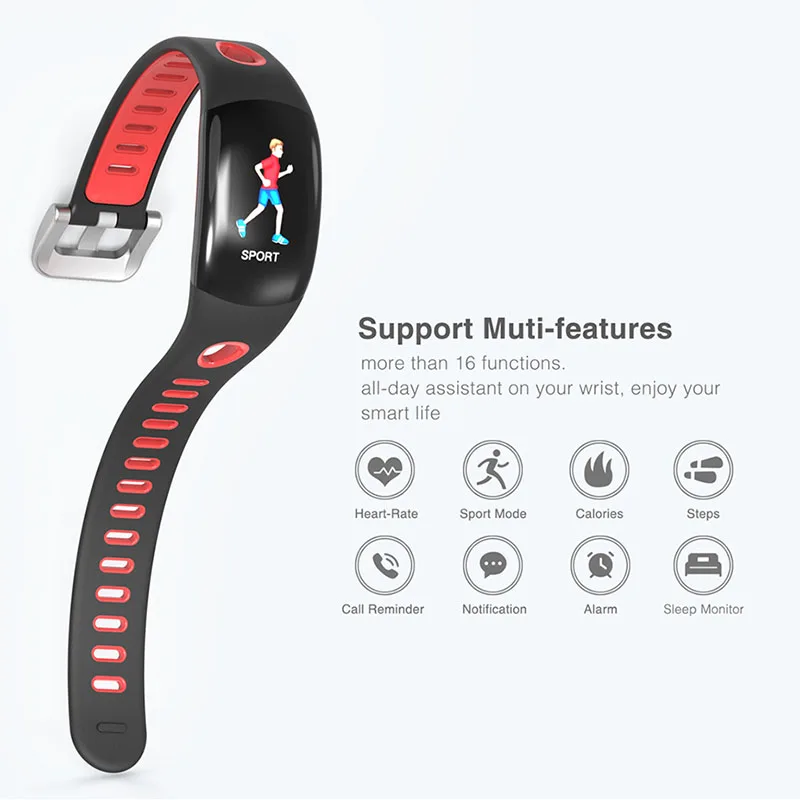 Smart band DM11 3D Dynamic UI Fitness tracker Bracelet Heart rate Monitor Wristband IP68 Waterproof For iOS Android