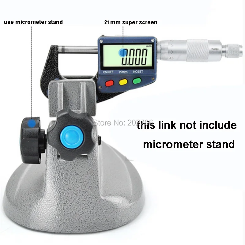 0-25 мм 0,001 мм супер ЖК-дисплей Электронный цифровой микрометр вне цифровой микрометр калипер