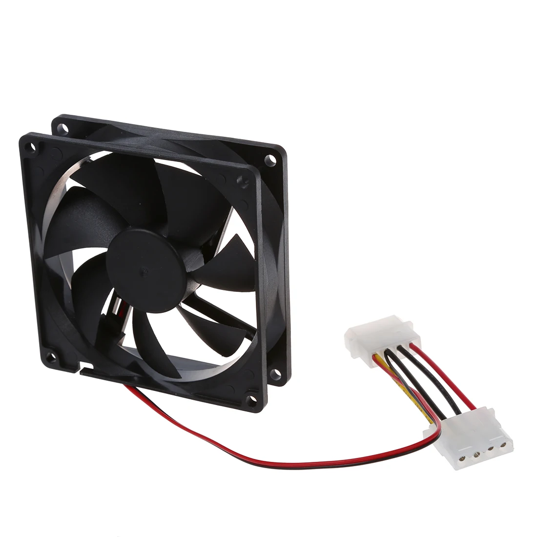 DC 12V 4 Pin черный пластиковый ПК Вентилятор охлаждения 90 мм x 25 мм|Вентиляторы| |