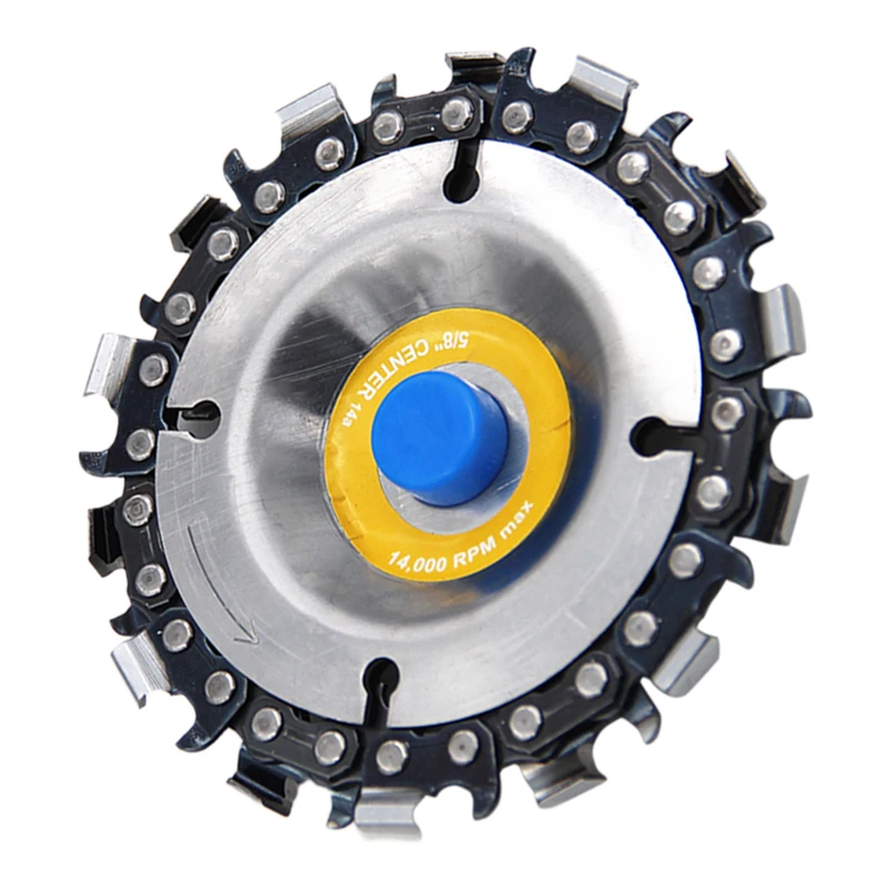 4 inch 12 Teeth Chain Plate Woodworking Carving Disc Grinding Wheel Disc for Angle Grinder 4 inch 12 Teeth Chain Plate Woodworking Carving Disc Grinding Wheel Disc for Angle Grinder