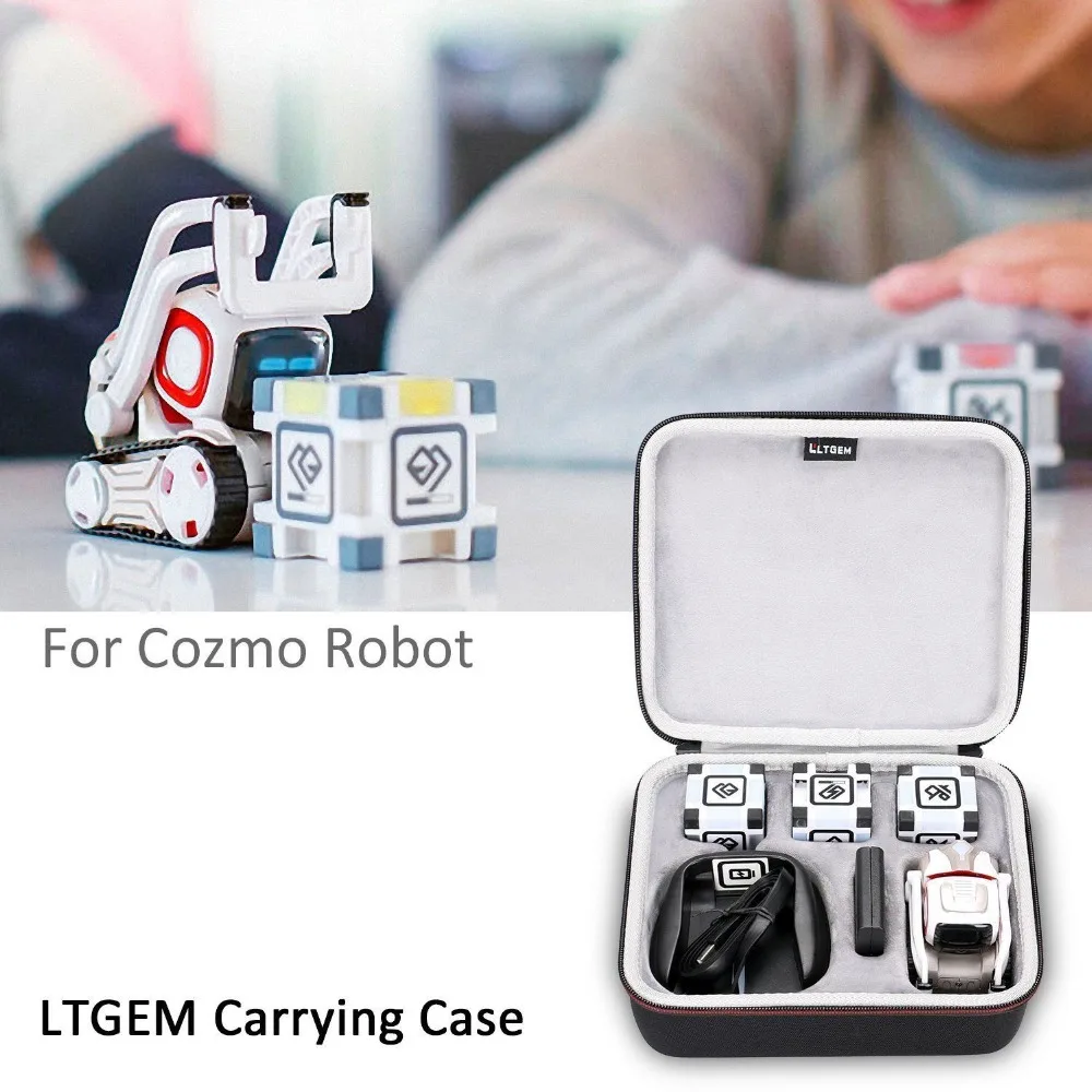 LTGEM жесткий чехол для переноски путешествий для Anki Cozmo или Cozmo Коллекционное издание робот-черный