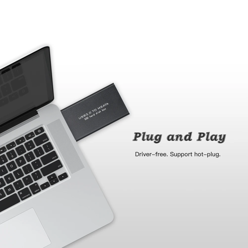 USB3.0 к MSATA SSD корпус портативный внешний жесткий диск коробка USB драйвер поддержка