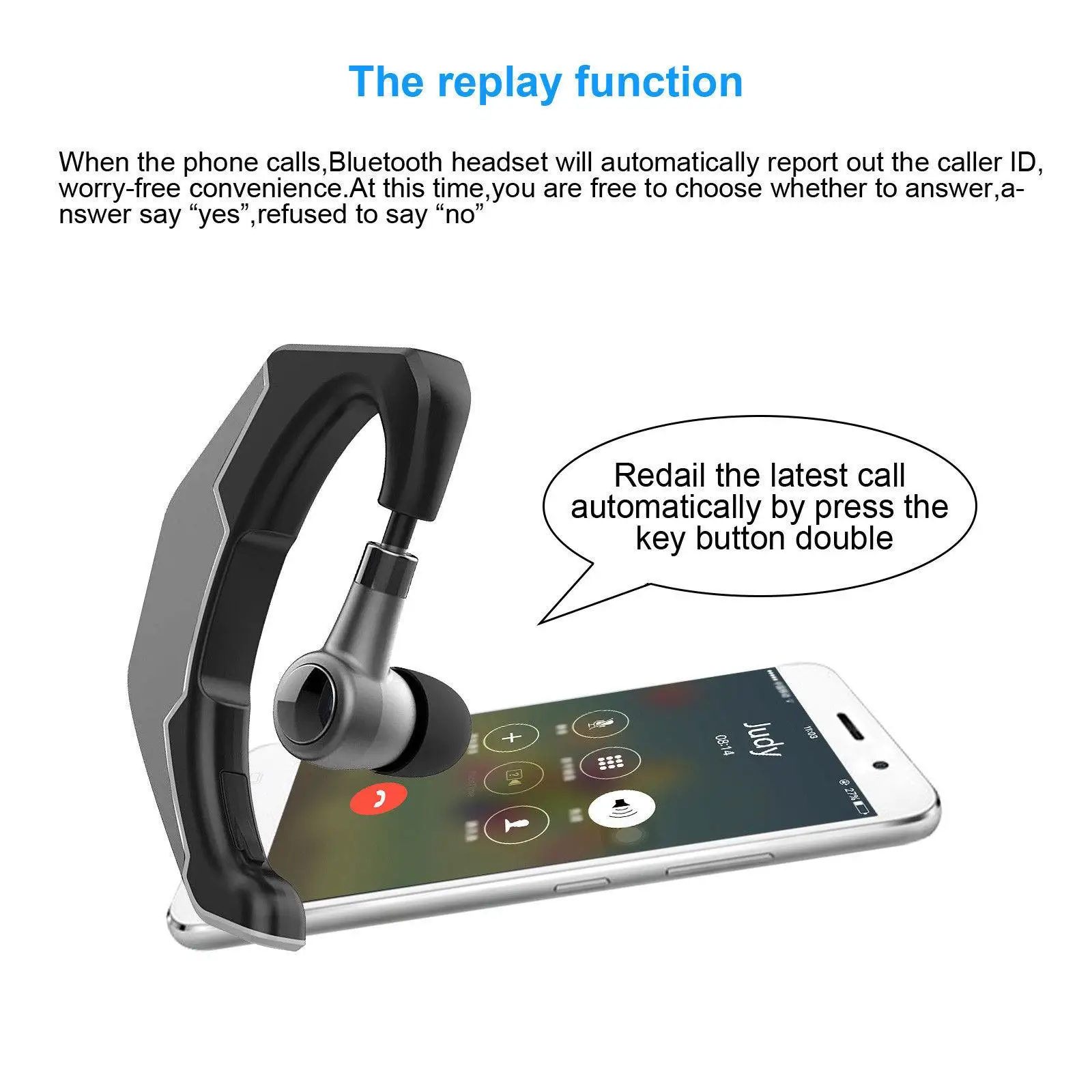 Wireless Earphones Bluetooth V4 0 Headphones Headsets Noise Cancelling for iPhone XS XR X SE 8Plus Samsung A9 A8 S9 S8 J7 J5