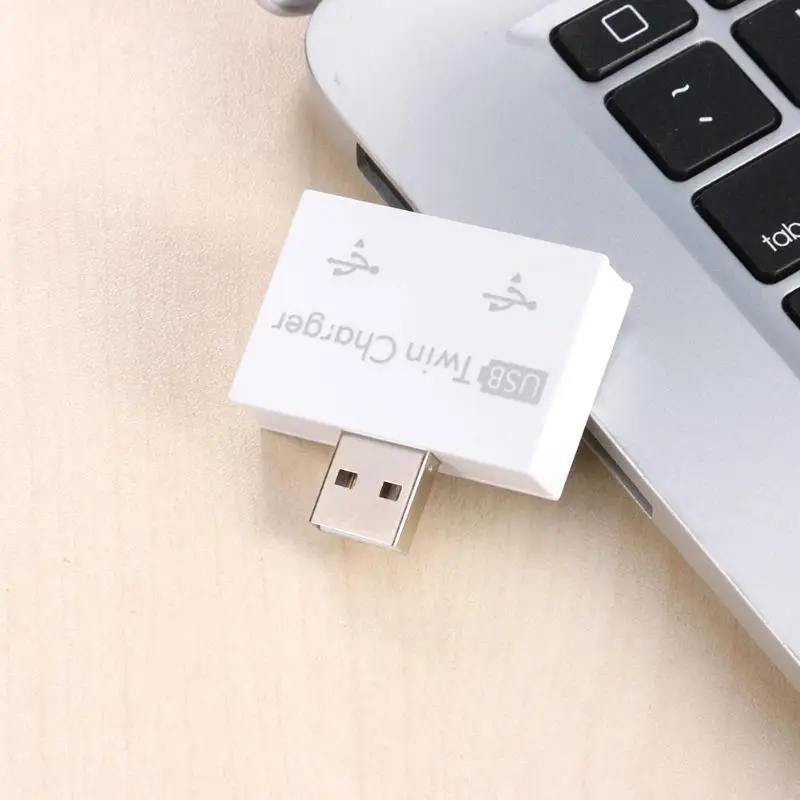 USB 2 0 мужчина к двойной женский Зарядное устройство адаптер на портный Dual Порты и