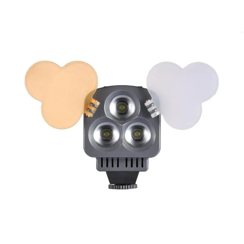 

Outdoor Photographic 9W Lights Dual Lighting T3 LED Studio Camera Light Photo Phone Video Light Lamp