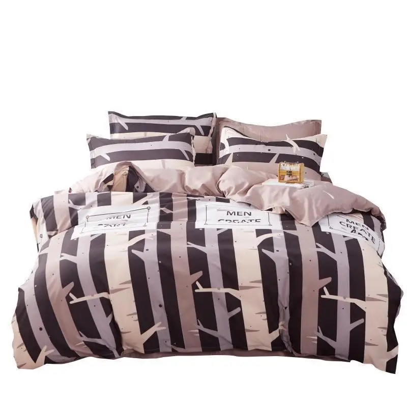 

Queen Comforter Sabanas Individual Jogo Casal Beddengoed Roupa Bed Linen Cotton Ropa De Cama Sheet And Quilt Cover Set