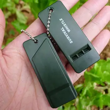 

1PC Survival Whistle Plastic Super Loud Emergency Whistle for Camping Hiking Children Outdoor Travel Kits Survival Tools