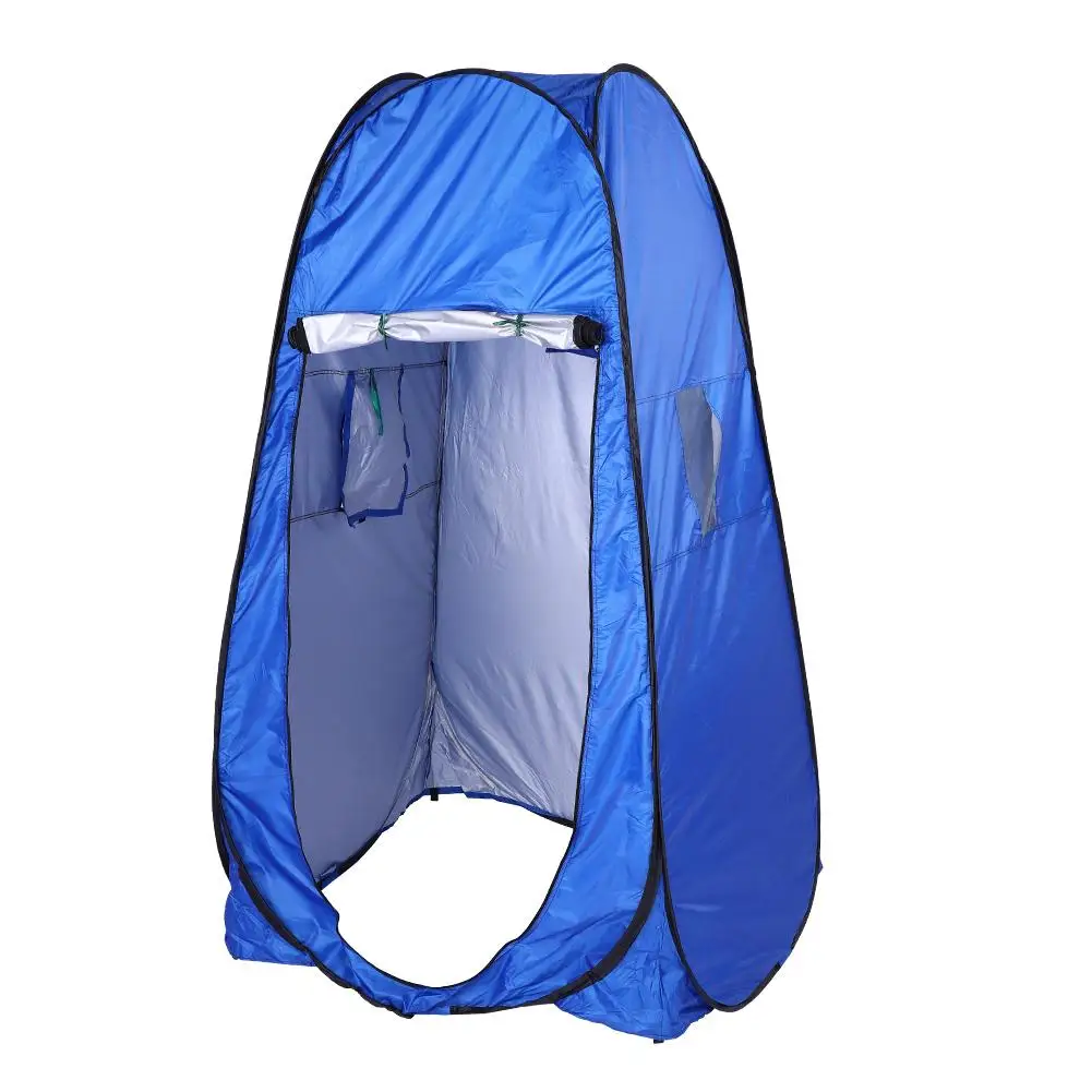 Camping Shower Toilet Tent Outdoor Portable Change Room Shelter Waterproof Cloth Outdoor Tent