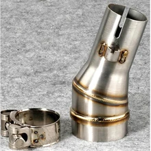 Мотоцикл выхлопной Конвертор трубы разъем Интерфейс Сварочные разъем адаптера глушитель выхлопной трубы Соединительная труба 50,5 мм до 35,5 мм Мотоцикл выхлопной Конвертор трубы разъем Интерфейс Сварочные разъем адаптера глушитель выхлопной трубы Соединительная труба 50,5 мм до 35,5 мм