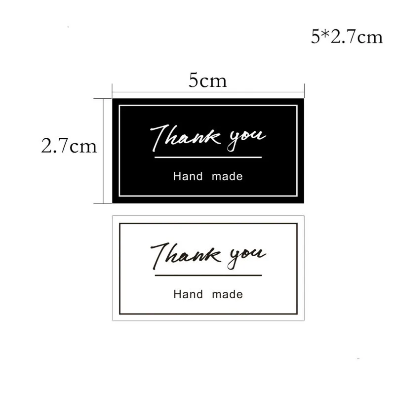 120 шт 5x2,7 см наклейки ручной работы этикетки для печати позолоченный подарок запечатывающие этикетки благодарственные подарки для свадебной вечеринки декоративные индивидуальные