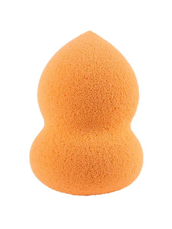 Двойное использование натуральная латексная форма тыквы слоеный макияж основа спонж для макияжа косметическая пудра спонж гладкая Красота Косметика esponja
