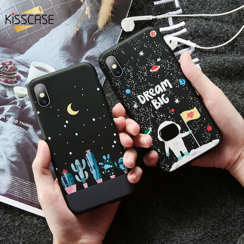 Чехол для телефона KISSCASE Huawei P30 Pro lite Note 10 Nova 4 Star Night Мягкий чехол из ТПУ Honor Y9 8C P Smart 30