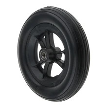 10» Front Castor Wheels Wheelchair Wheel Replacement Wheelchair Parts Tool Silence Wear-resistant